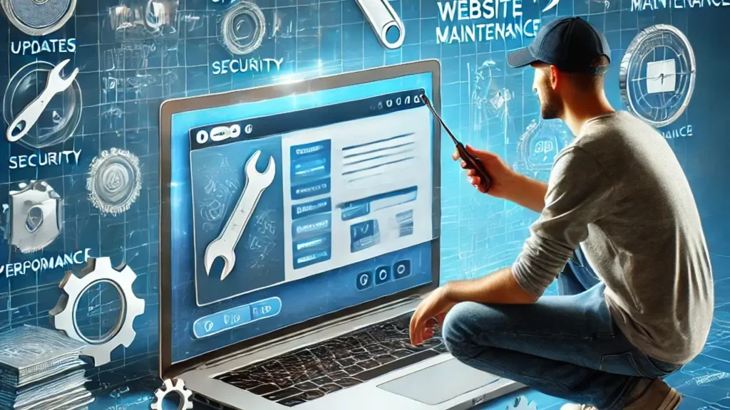 Website Support & Maintenance – troubleshooting and system upgrades