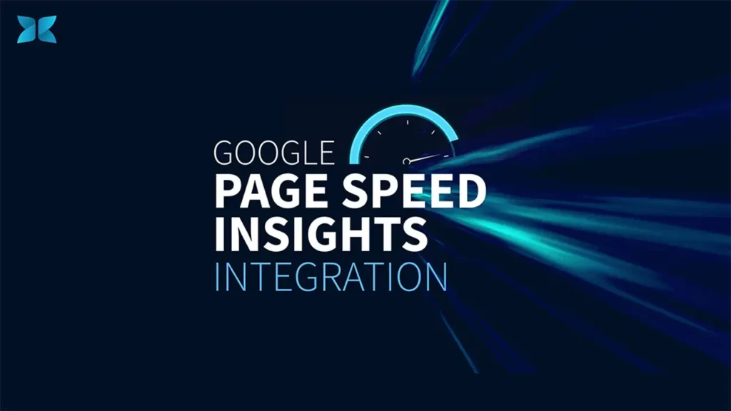 Google PageSpeed Insights logo with speedometer – Web Development Tool for Website Performance Optimization