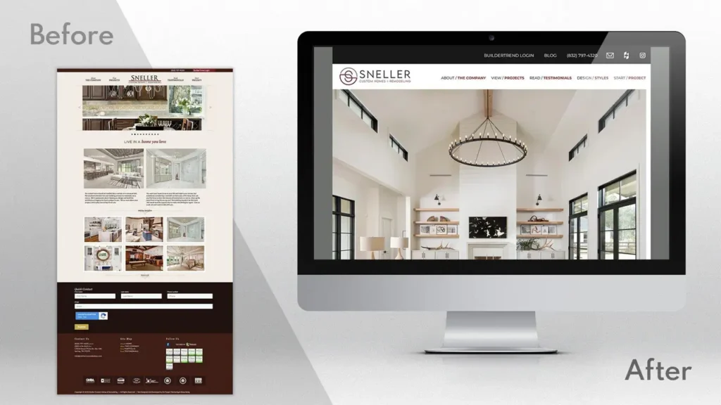 outdated website