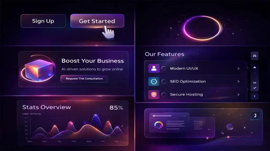 AI website creation